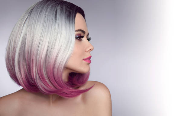 Pink Highlights St Beauty Haircuts